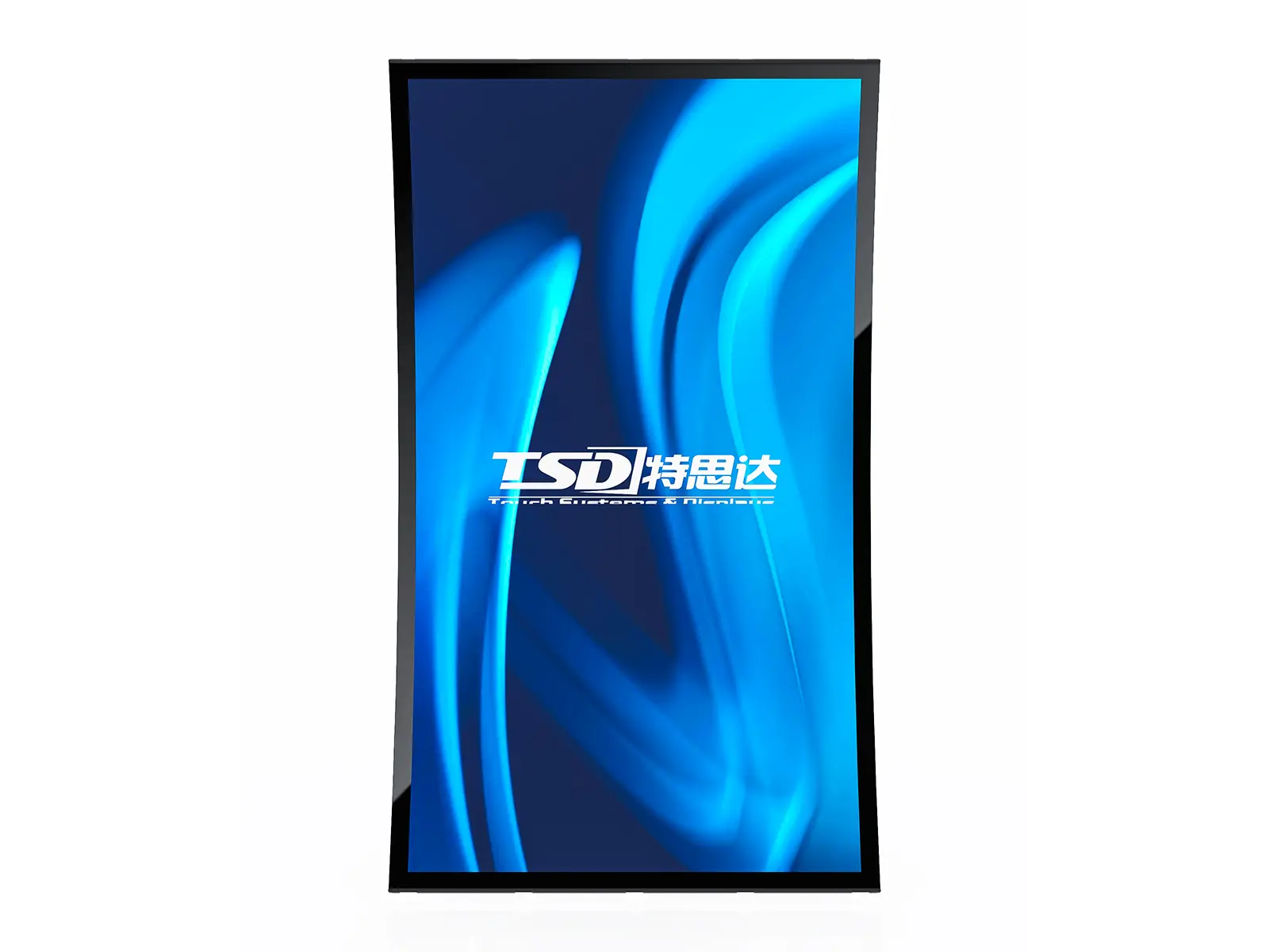 Gaming monitor 43″ C-Curved Display optional with Addressable LEDs and Multitouch PCT