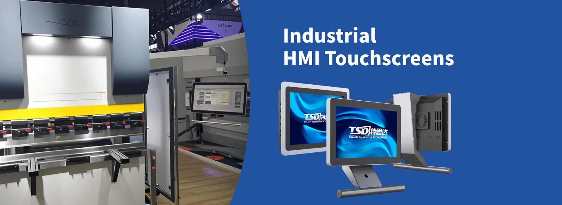 industrial HMI touchscreens
